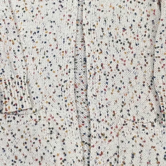 Colorful Speckled Knit Cardigan Size Small - Picture 5 of 7